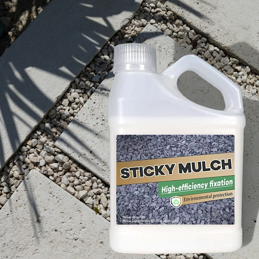 Sticky Mulch Landscape Adhesive, 500g, Rain-Resistant
