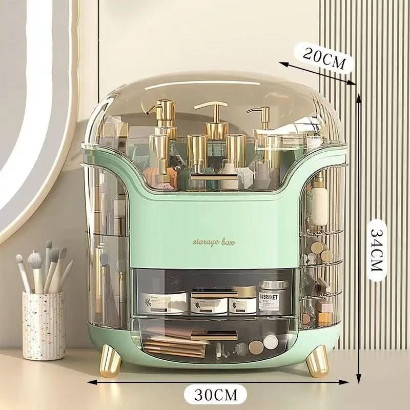 BEAUTYSENSE Makeup Organizer Dustproof Waterproof Cosmetic