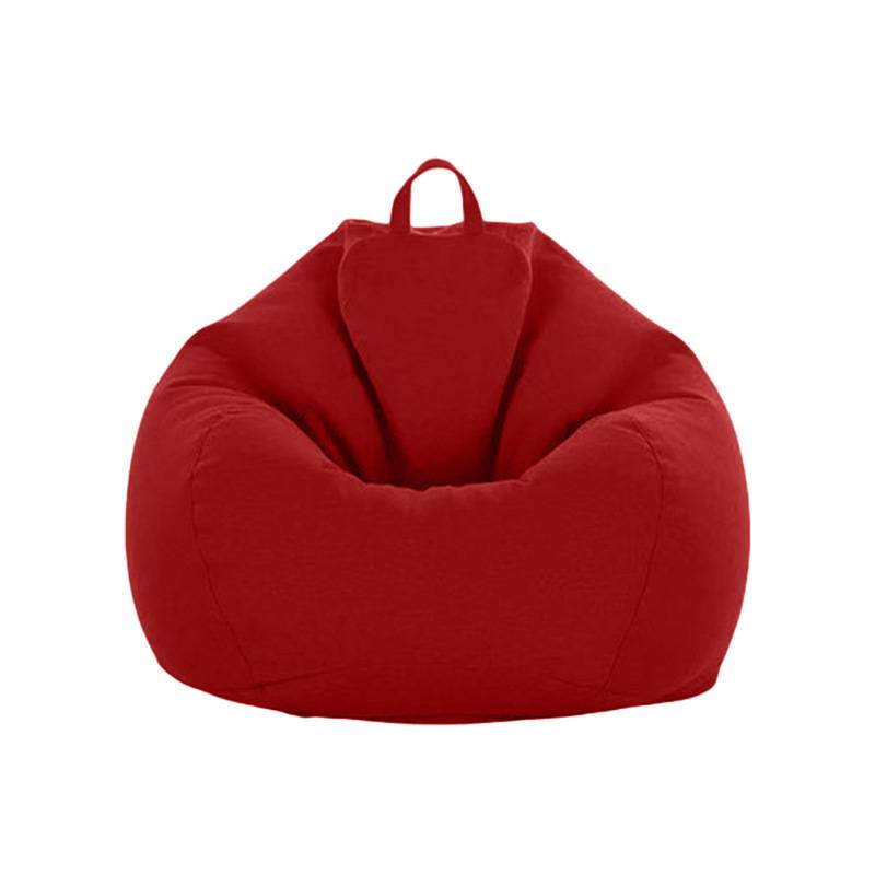 Linen Bean Bag Chair Cover, Ergonomic