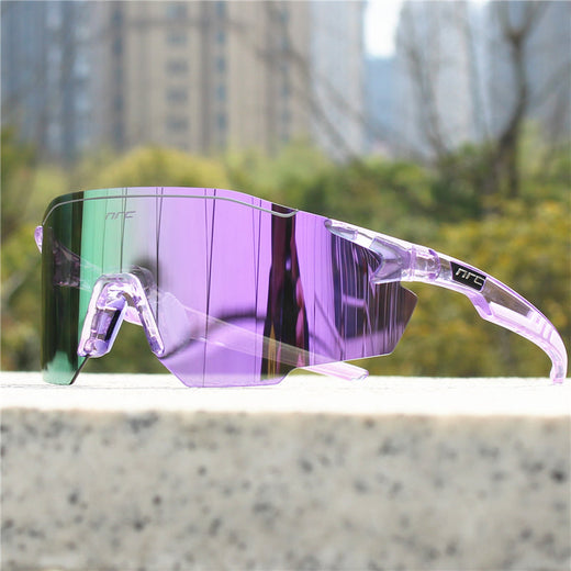 Men's Polarized Sports Sunglasses, Lightweight UV Protection Shades for Biking, Running & Outdoors