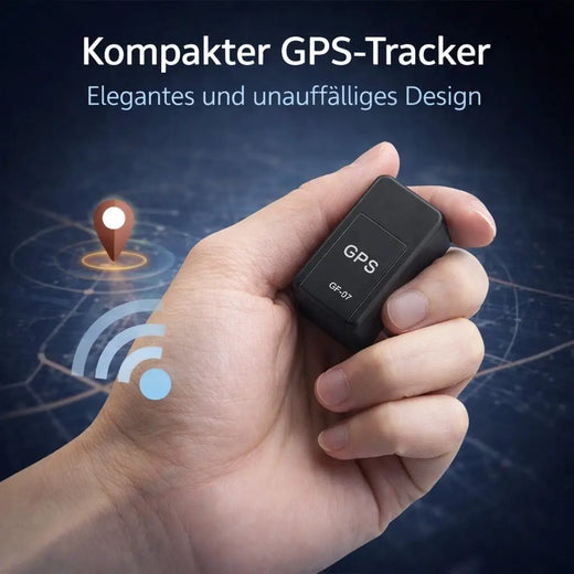 Mini GPS Tracker, No Subscription Real Time Car Tracker with Strong Magnet for Vehicles & Luggage
