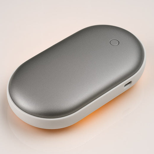 Rechargeable Hand Warmer, Electric Pocket Hand Warmer with Power Bank & 3 Heat Levels