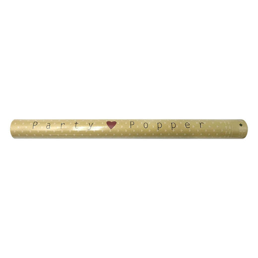 Confetti Popper, Red Heart Confetti Cannon 60cm for Weddings & Parties