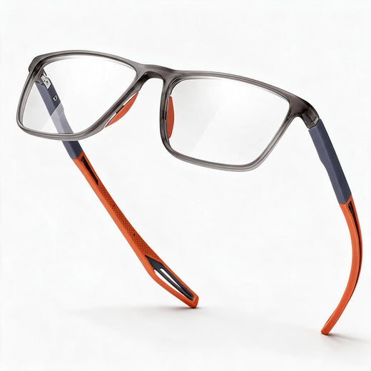 Blue Light Reading Glasses, Ultralight Sport Readers with Spring Hinges, +1.00 to +4.00