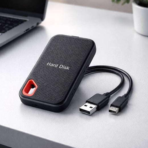 Portable SSD External Hard Drive 512GB to 256TB, High Speed Type C Aluminum Storage for Laptop & TV