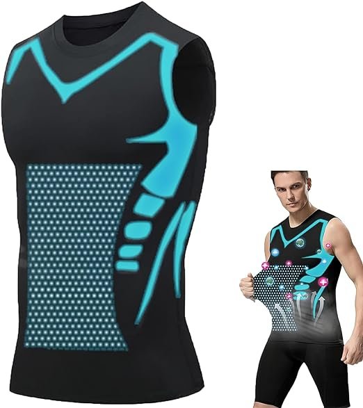 Posture Corrector Vest, Tourmaline Shaping Sleeveless Top with Tummy Control