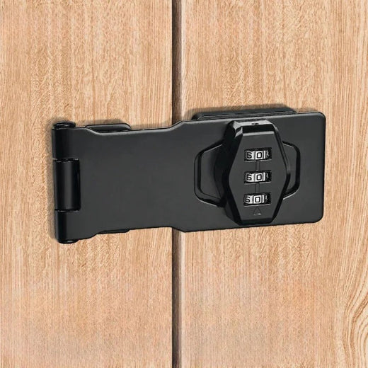 Combination Cabinet Lock, Keyless 3 Digit Zinc Alloy Lock for File Cabinets, Lockers & Mailboxes