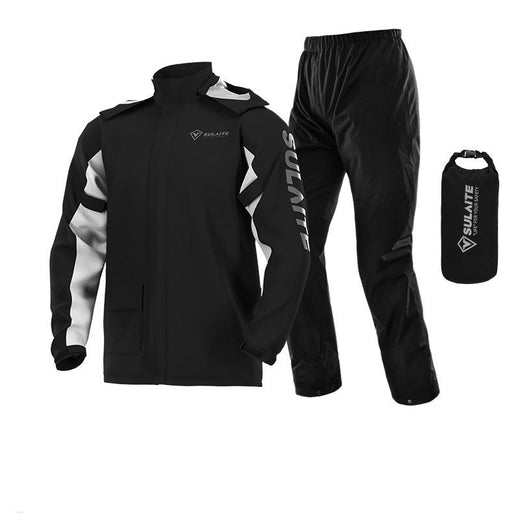 Waterproof Rain Suit, Lightweight Windproof Rain Gear for Hiking, Cycling & Travel