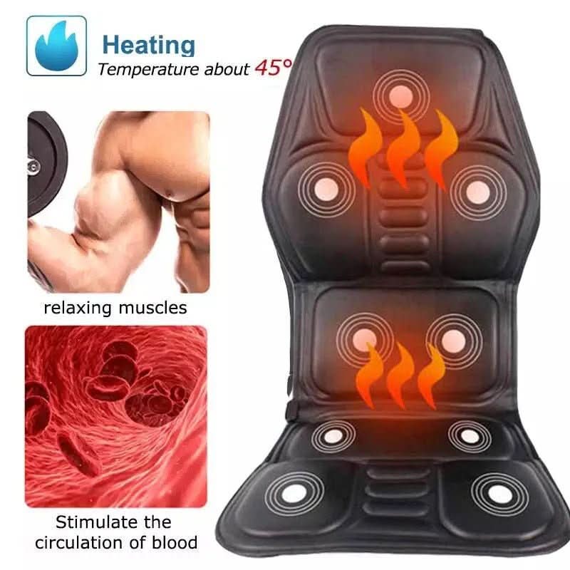 RelaxCushion Electric Back Mass Cushion