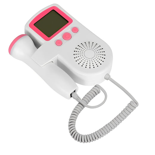Baby Sound Listener, Handheld Listening Wand with Built-in Speaker, Backlit LCD & Headphone Jack