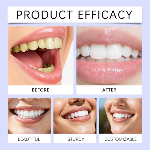 Purple Teeth Whitening Strips, Color Correcting Whitening Strips for Upper & Lower Teeth, 14 or 42 Strips