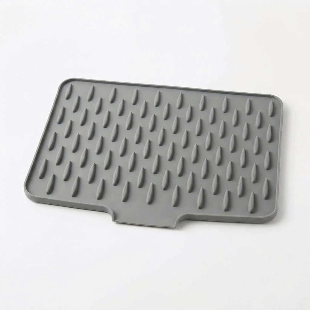 Silicone Dish Drying Mat, Heat-Resistant, BPA-Free