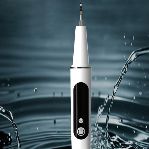 Ultrasonic Tartar Remover, Rechargeable Electric Tooth Cleaner for At-Home Dental Care