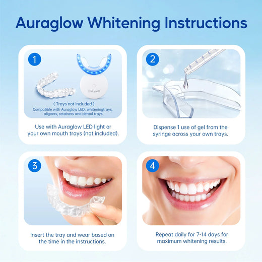 Teeth Whitening Gel, 35% Carbamide Peroxide At Home Whitening Gel for a Brighter Looking Smile