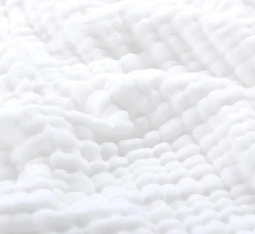 Muslin Cotton Throw Blanket, Soft Breathable Lightweight Blanket for Couch, Bed & Bedroom