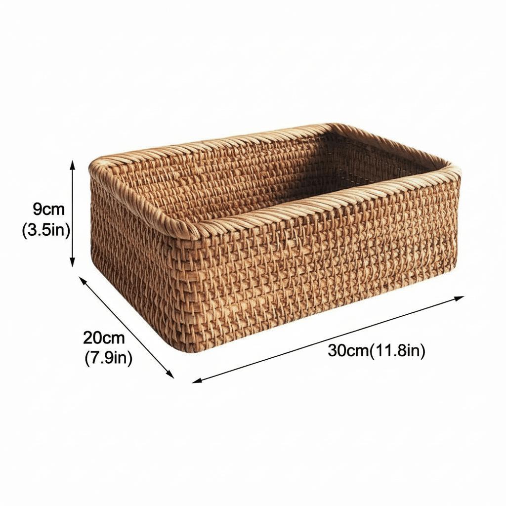 RUSTELLE Rattan Baskets
