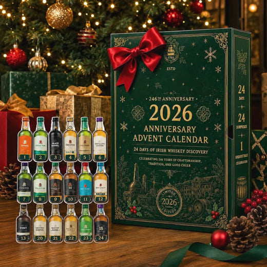 Whiskey Advent Calendar 2026, 24 Mini Decorative Bottles Christmas Countdown for Men