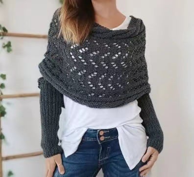 Scarf for Women, Soft Layered Long Winter Scarf for Office, Travel & Everyday Wear