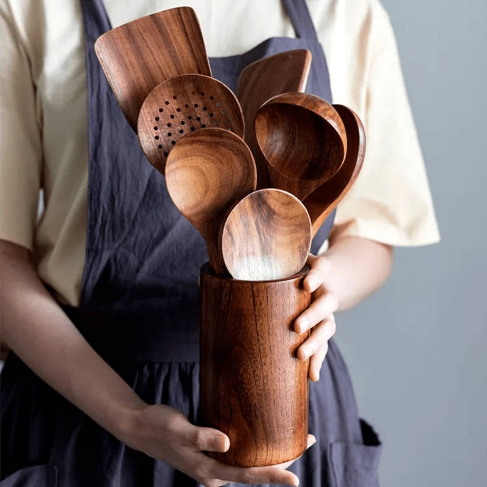 TEAKWOOD Kitchen Utensil Set image 3