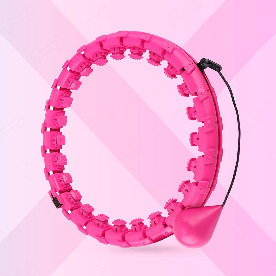 Hulafit Pro Adjustable Hula Hoop image with text 2