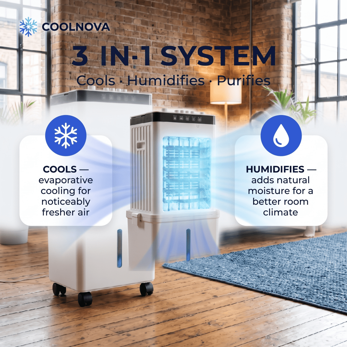 COOLNOVA PRO Premium Mobile Air Conditioner