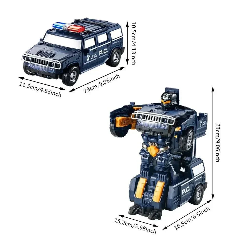RoboCar 2-in-1 Police Car