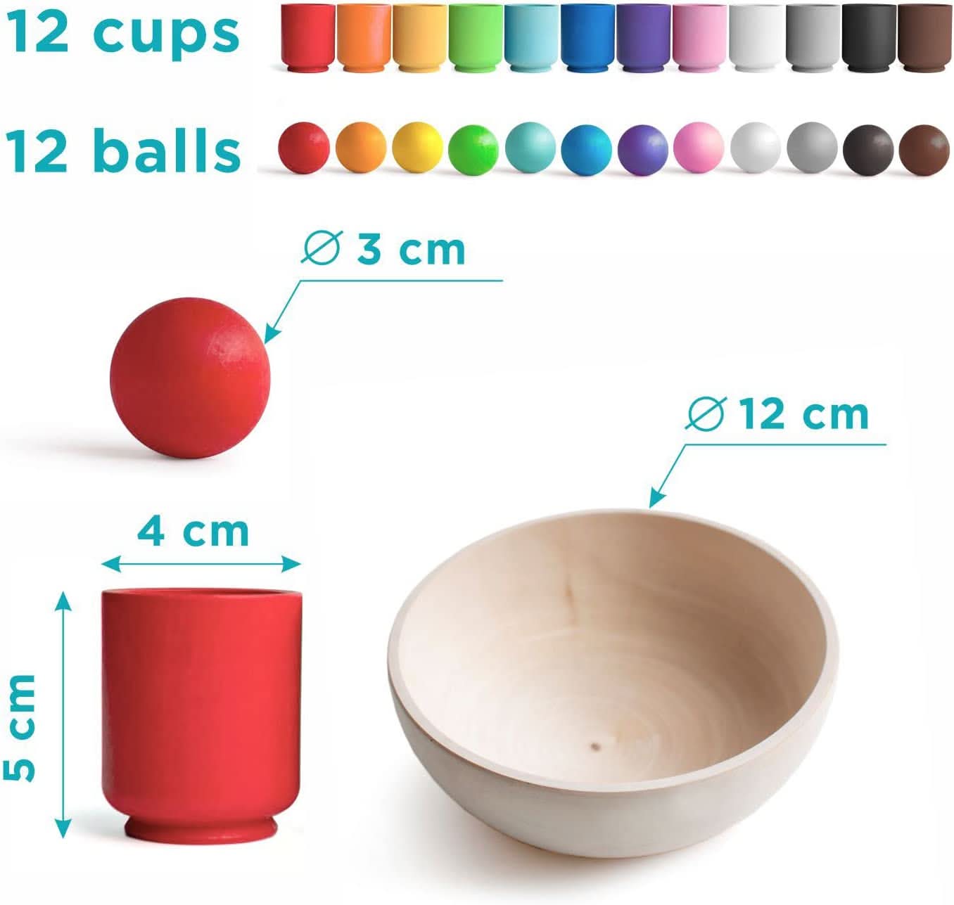 TinkerTots Lab Colours Shapes Discovery Set