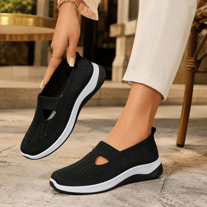 Orthopedic Slip On Shoes for Women, All Day Comfort Walking Shoes & Slippers for Women with Arch Support