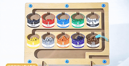 ColorQuest Magnetic Colour and Number Game