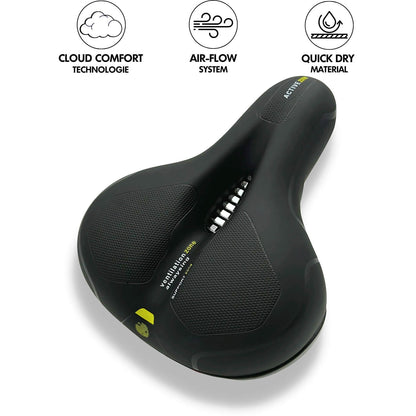 Memory Foam Bike Seat, Pressure-Relieving