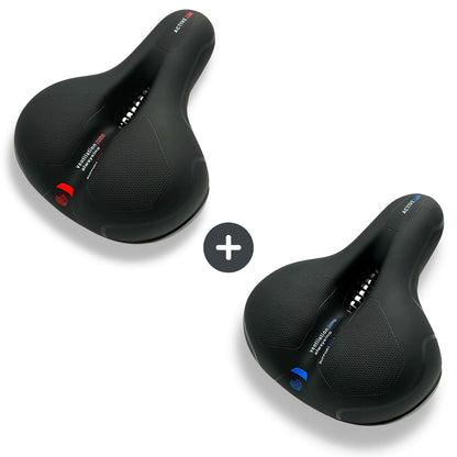 Memory Foam Bike Seat, Pressure-Relieving