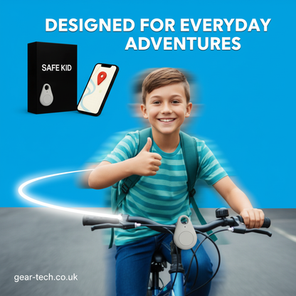 Kids GPS Tracker, Waterproof, Real-Time & SOS Alarm