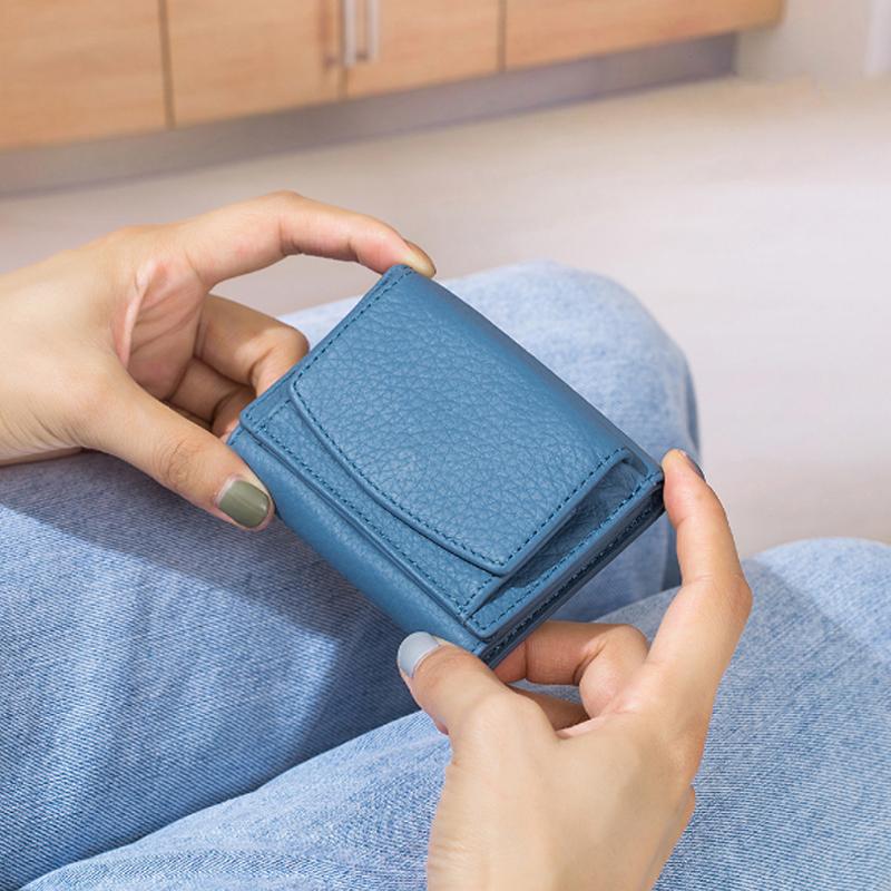 Handmade RFID-Blocking Soft Leather Wallet