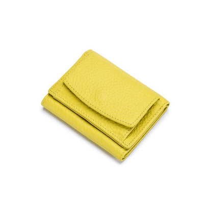 Handmade RFID-Blocking Soft Leather Wallet