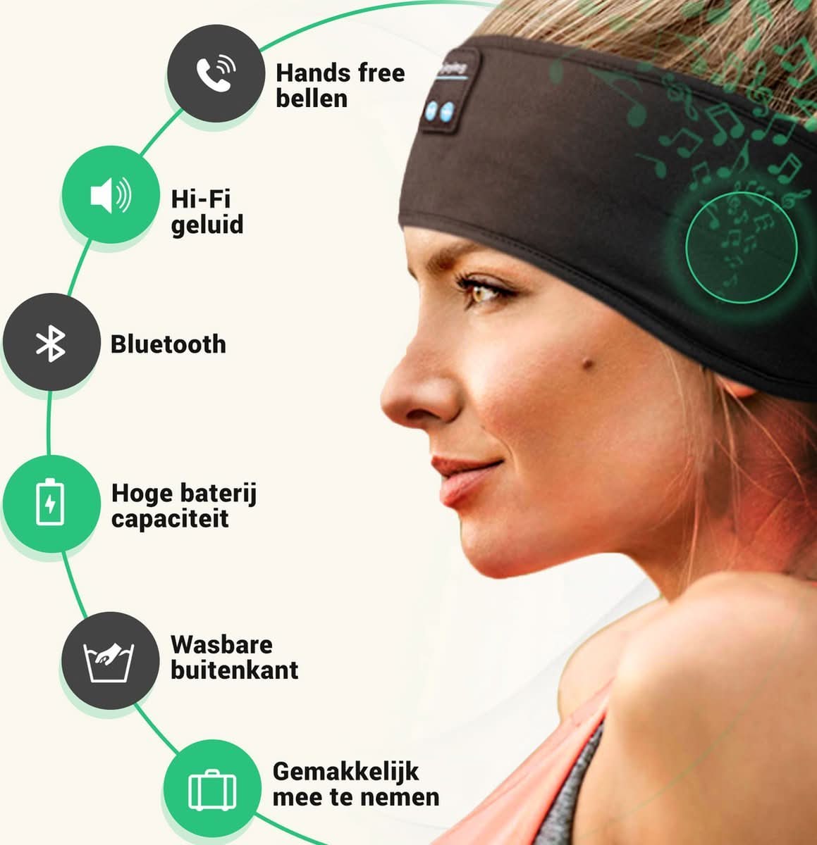 DREAMWAVE Smart Bluetooth Sleep Band