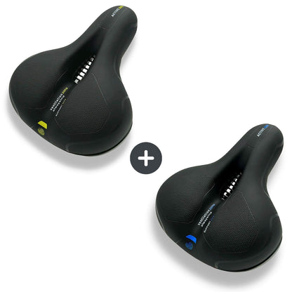 Memory Foam Bike Seat, Pressure-Relieving