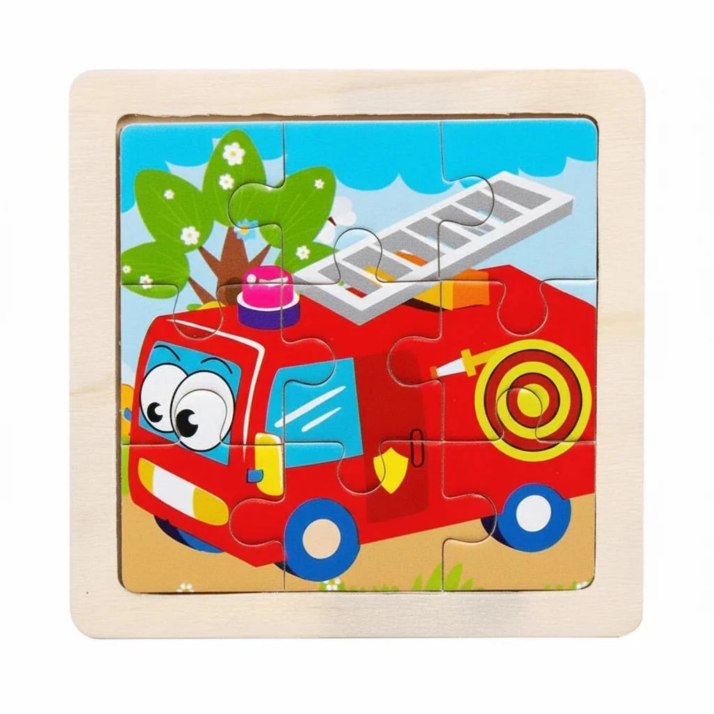 TINYLOGIX Montessori Wooden Puzzle