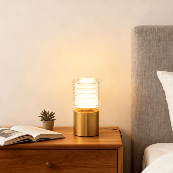 Cordless Table Lamp, Rechargeable LED Touch Lamp for Restaurant & Bedside