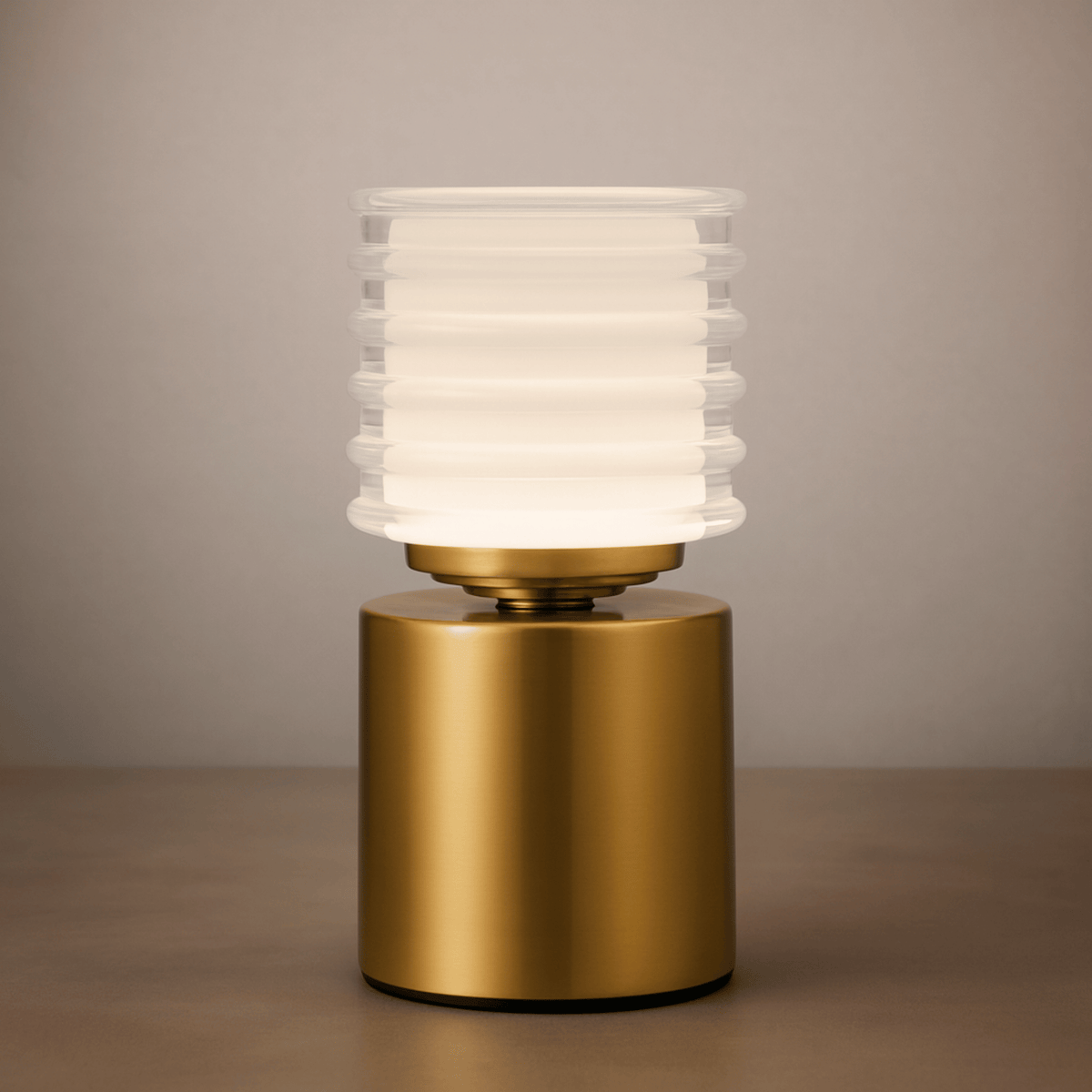 Cordless Table Lamp, Rechargeable LED Touch Lamp for Restaurant & Bedside