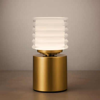 Cordless Table Lamp, Rechargeable LED Touch Lamp for Restaurant & Bedside