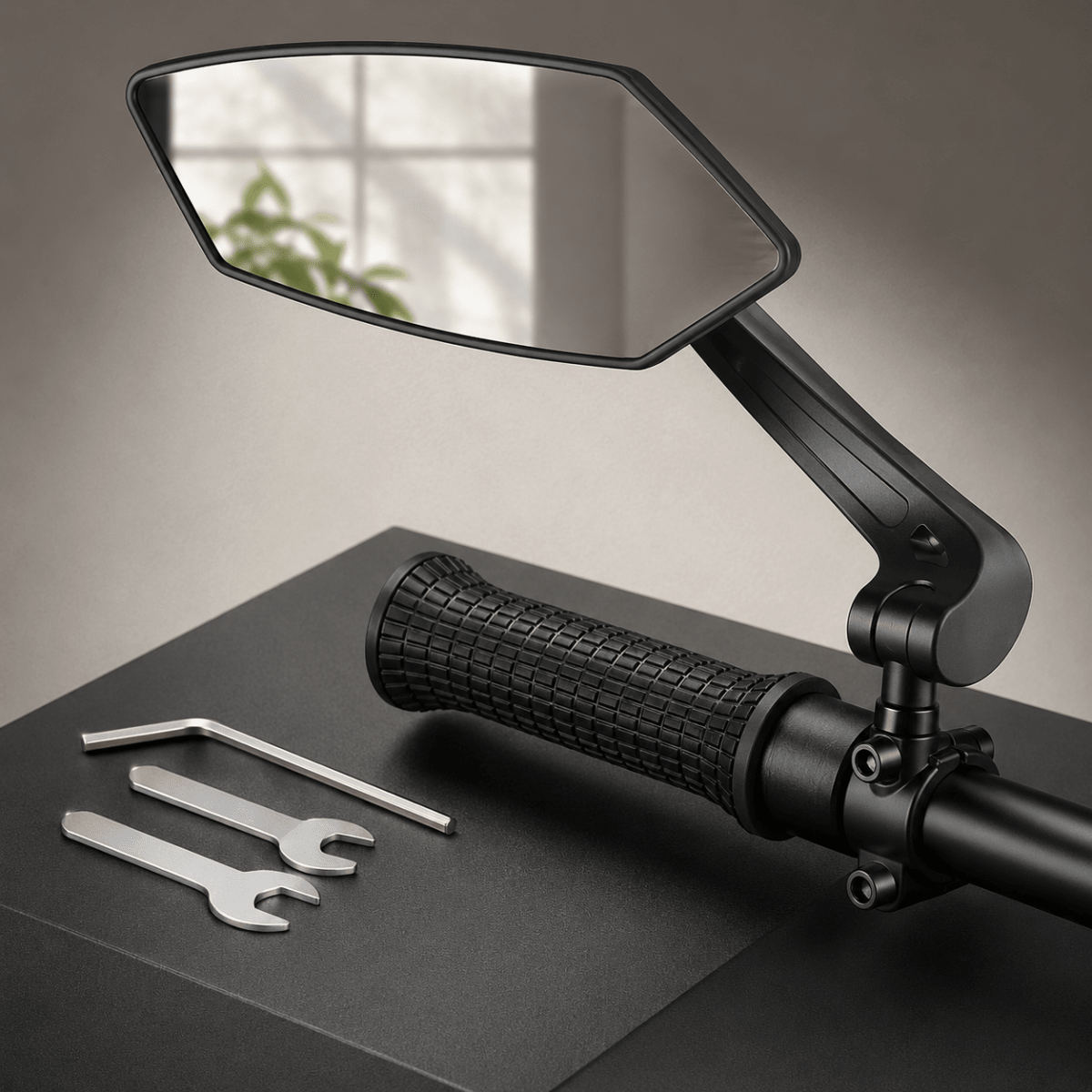 RUNDUMBLICK Adjustable Bicycle Rearview Mirror