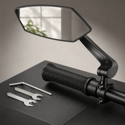 RUNDUMBLICK Adjustable Bicycle Rearview Mirror