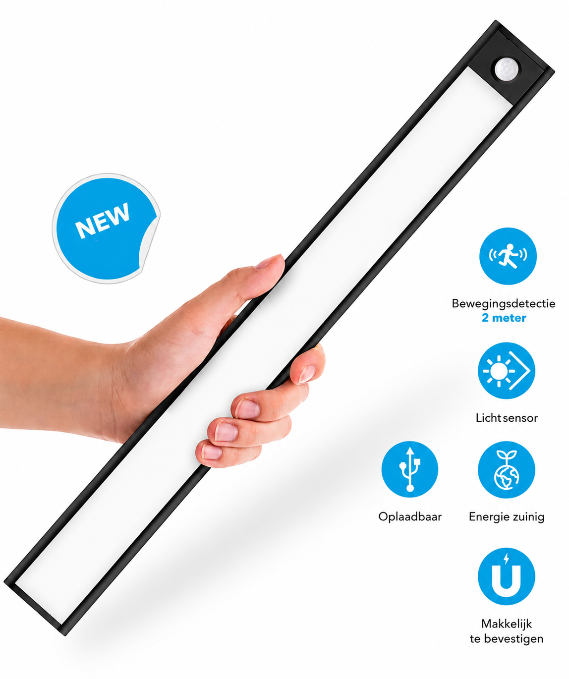 Smart Magnetic LED Light with Motion Sensor