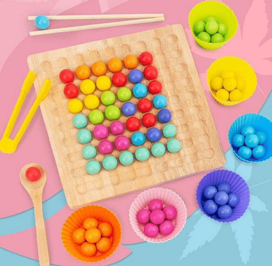 BeadBuilder Montessori Bead Set lifestyle image 1