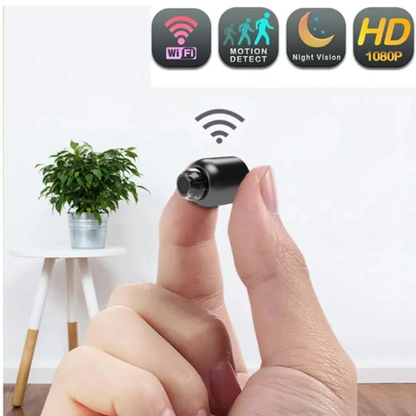 Mini 1080p HD Security Camera, WiFi & 4G, Night Vision