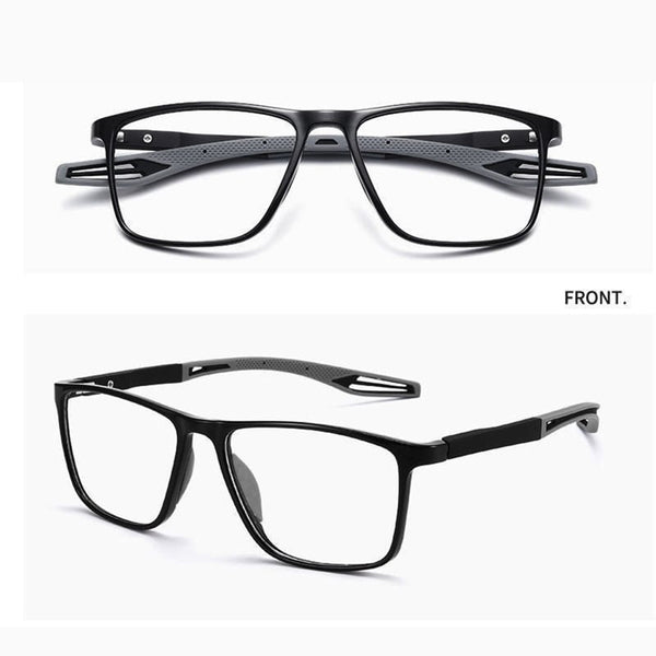 Blue Light Reading Glasses, Ultralight Sport Readers with Spring Hinges, +1.00 to +4.00