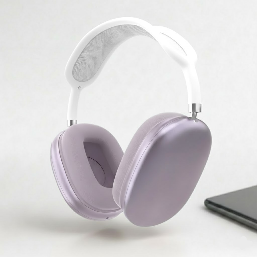 Noise Cancelling Headphones Wireless Over Ear, Bluetooth Headphones for Travel, Work & Music