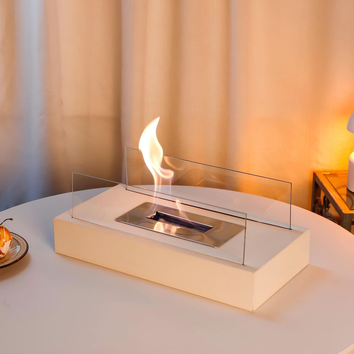 FLAMEGLOW Portable Bioethanol Table Fireplace lifestyle image 3