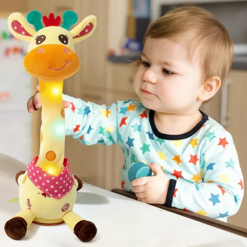 JIRAGROOVY Talking Dancing Music Giraffe Plush