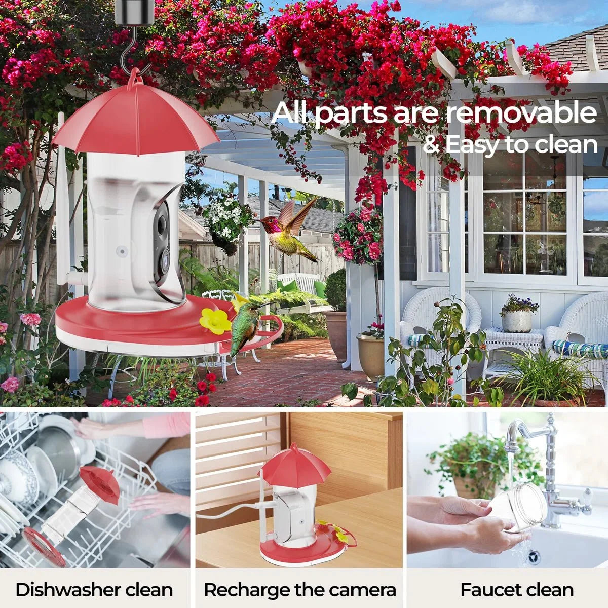 BIRDVUE Smart Bird Feeder